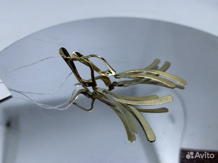 Золотые серьги