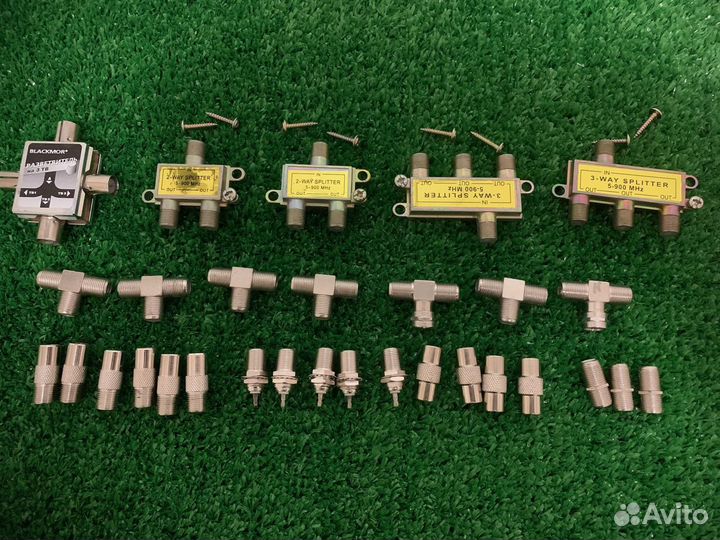 Разветвители, Гнезда, Штекеры для тв