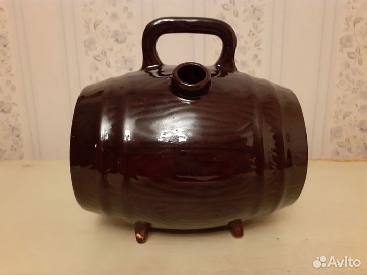 Бочонок керамический для вина-копилка