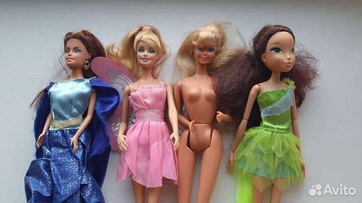 Барби из 90-ых, Bratz, winx, куклы
