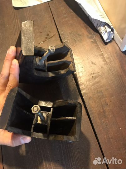 Резиновые клыки на бампер ваз 2106