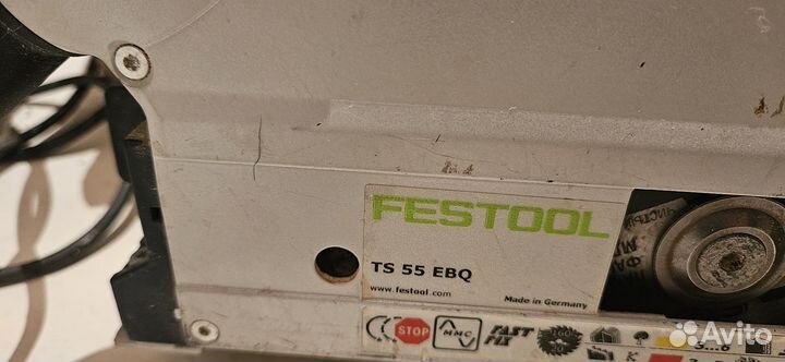 Погружная пила festool ts 55