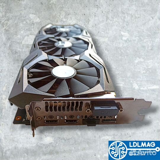 Видеокарта Asus GeForce GTX 1060 strix 6GB