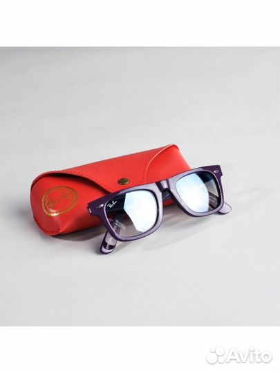 Солнцезащитные очки ray ban wayfarer RB2140 фиолет