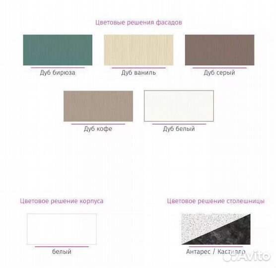 Кухонный гарнитур модульная