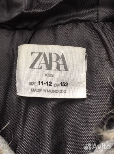 Пальто для девочки zara