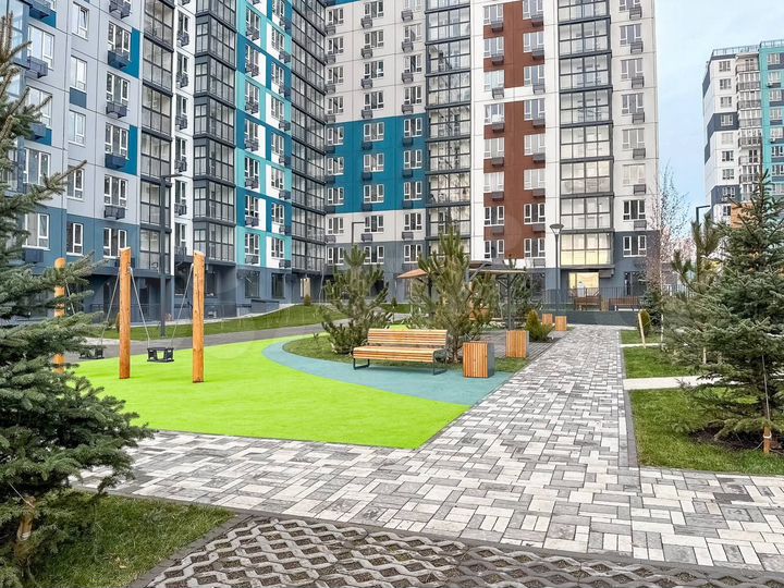 2-к. квартира, 43,6 м², 3/16 эт.