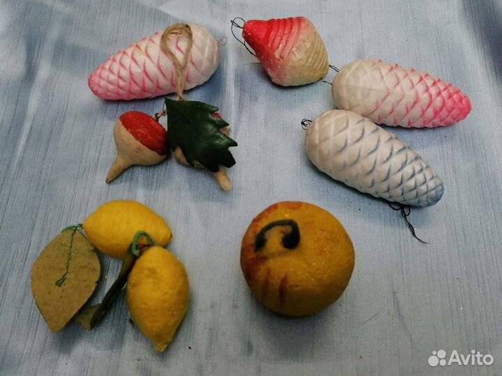 Елочные игрушки СССР