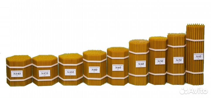 Свечи Церковные и Алтарные Восковые