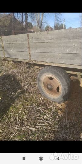 Телега одноосная под трактор