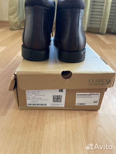 Ботинки мужские Clarks