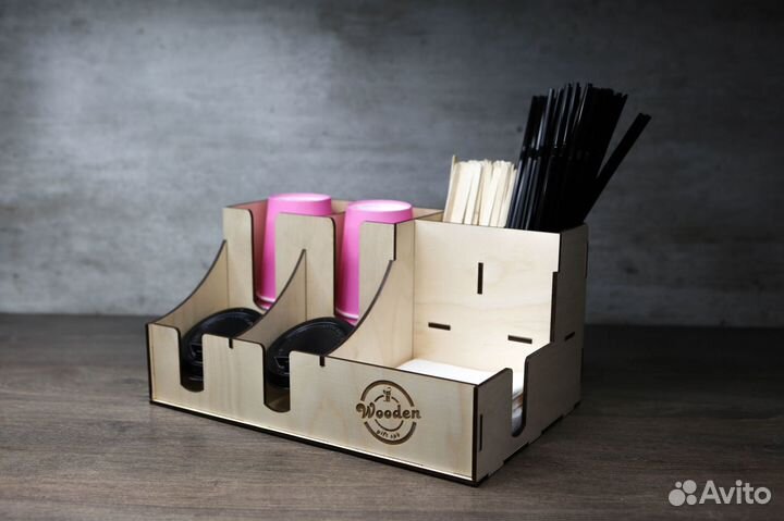 Органайзер барный для стаканчиков и крышек