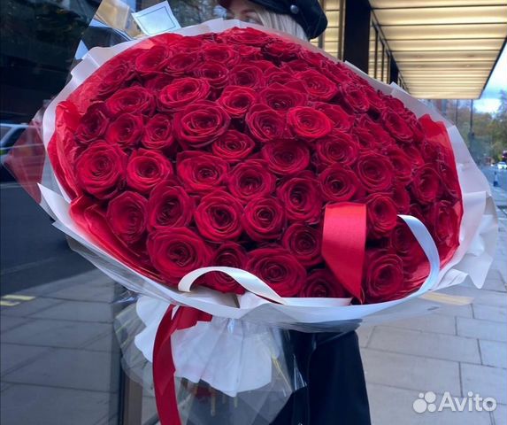 Розы 101 шт