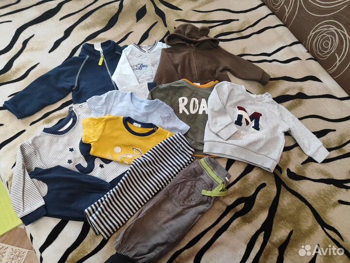 Одежда для мальчика пакетом 74