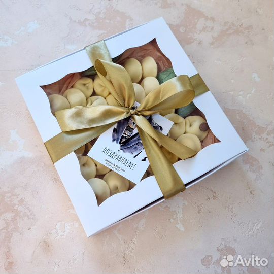 Сладкие мужские подарки из шоколадных пельменей