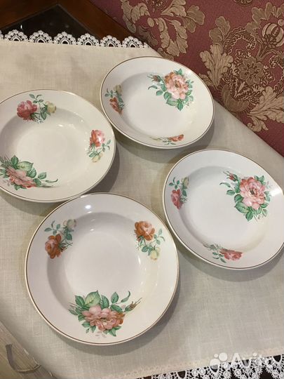 Тарелки зик и Япония винтаж