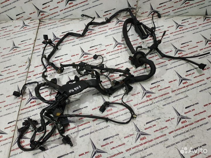 Проводка двигателя Om642 w211 Mercedes