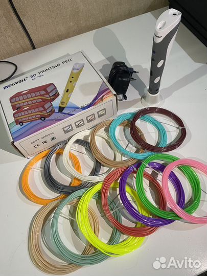 3d ручка myriwell 11 RP-100A + пластик