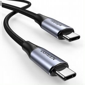 Кабель ugreen US355 (80150) USB-C 3.1 M/M Gen2 5A