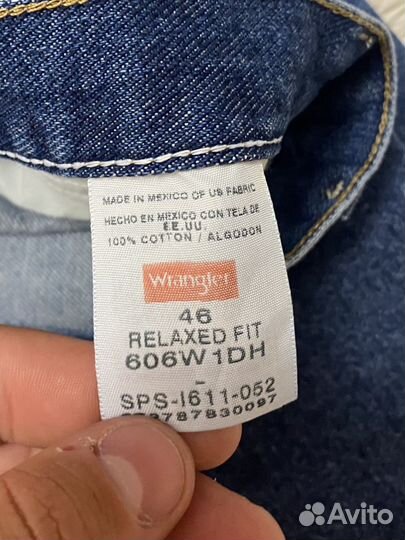 Джинсовые Шорты Wrangler Vintage Оригинал