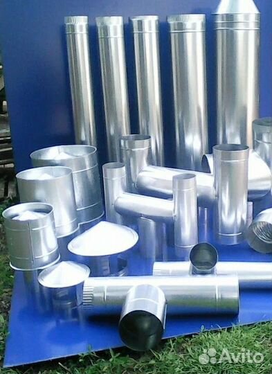 Изготовление труб сэндвич моно дымоход воздуховод