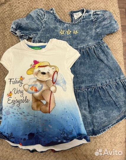 Детская одежда для девочек 92 98 пакетом