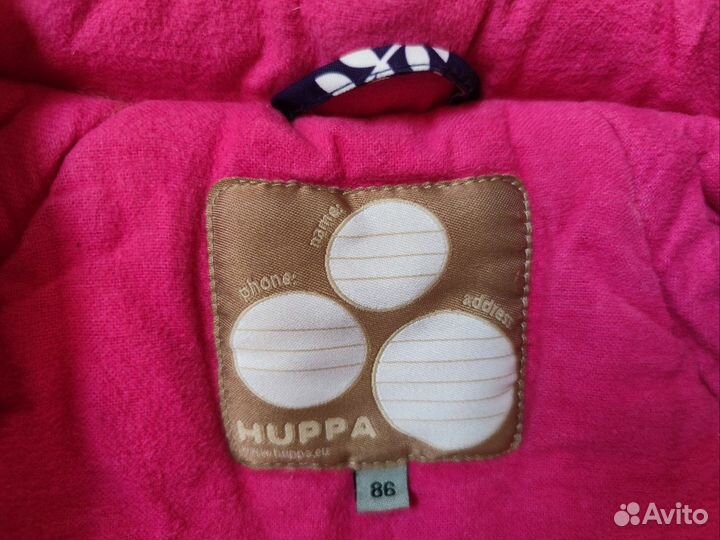 Зимний костюм для девочки 86 92 Huppa