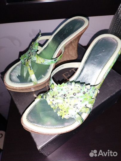 Сабо женские 37 размер маломерки на 36