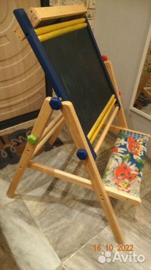 Детский мольберт I’m Toy из Бука (двухсторонний)