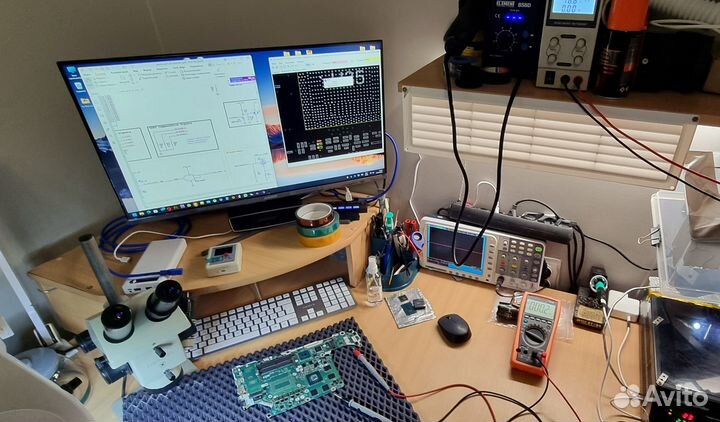 Сложные ремонты ноутбуков, пк и техники Apple