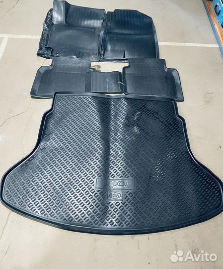 Комплект ковриков Kia rio 4