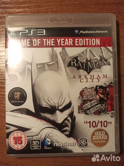 Batman Arkham City goty PS3