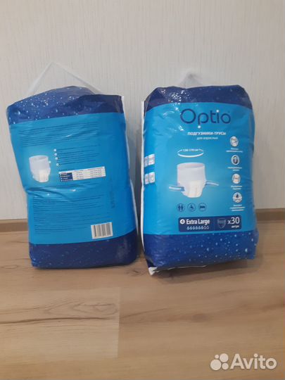 Подгузники для взрослых Оптио XL30