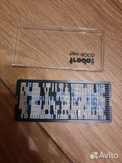 Печать самонаборная круглая с кассой