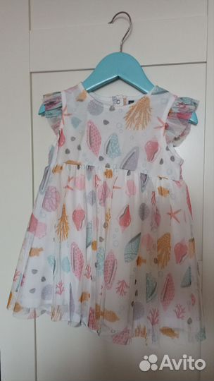 Платье для девочки 86