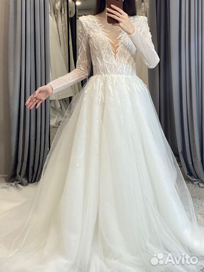 Свадебное платье (40/42, xs/s)
