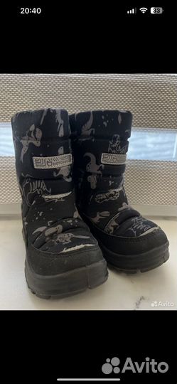 Ботинки дутики котофей