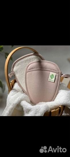 Варежка-спонж двухсторонняя Гринвей