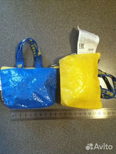 Брелок сумочка ключница Икеа IKEA Кнёлиг