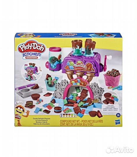 Игровой набор Hasbro Play-Doh Конфетная фабрика