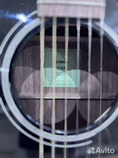 Новая Акустическая гитара Yamaha fg800 и подставка