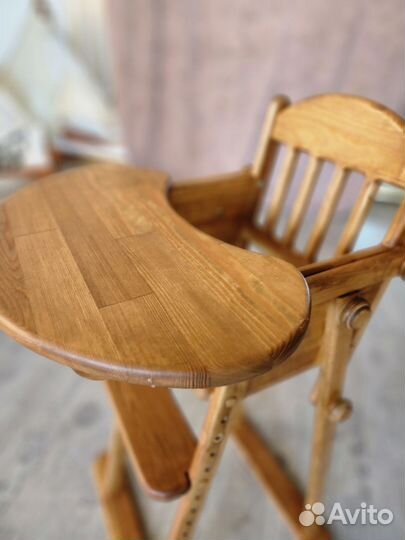 Стульчик для кормления дерево