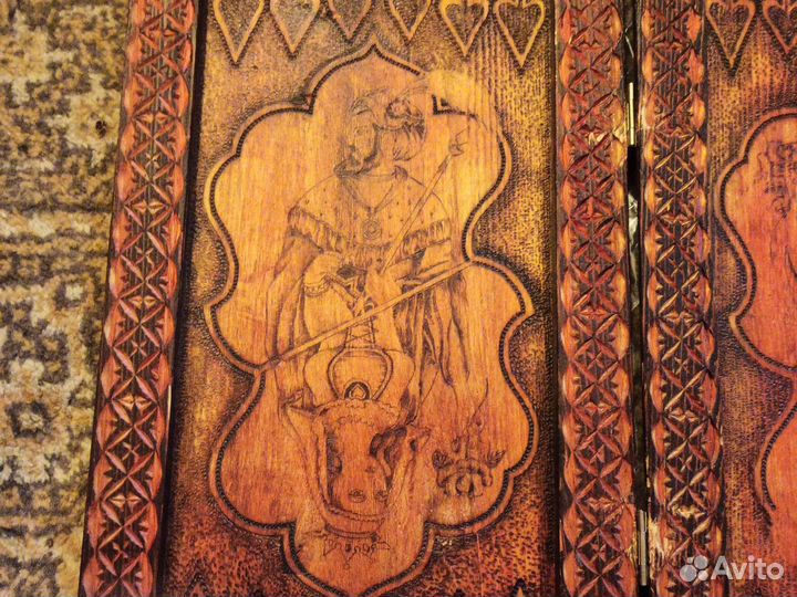 Нарды ручной работы. Натуральное дерево