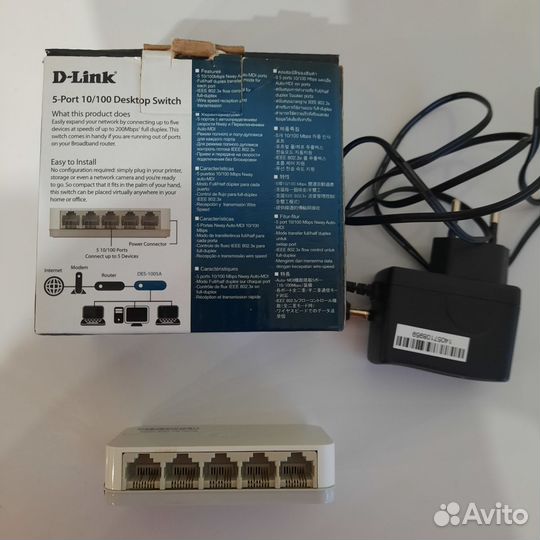 Сетевой коммутатор D-Link DES-1005A