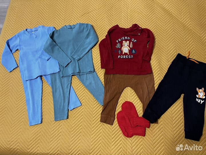 Вещи детские пакетом на мальчика 80