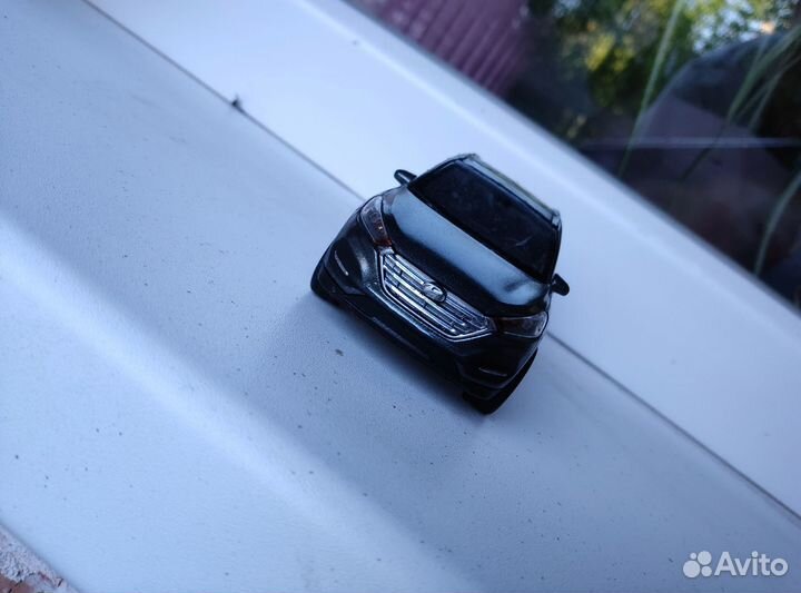 Моделька Hyundai Santa Fe welly