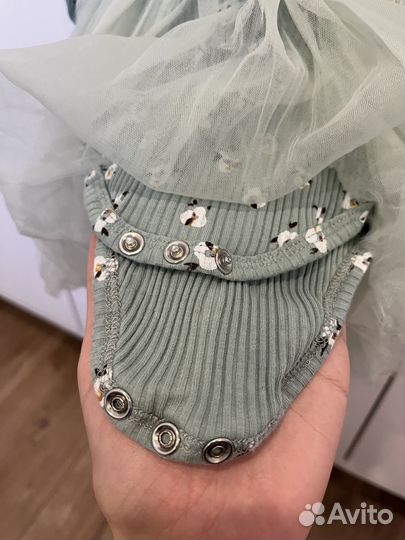 Платье-боди для девочки