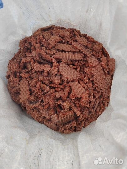 Вафельни обрезки Корм для коров и свине