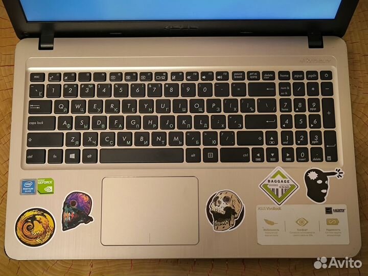 Asus Игровой F540MB 4gb,GeForce gt110mx 2gb,ssd256