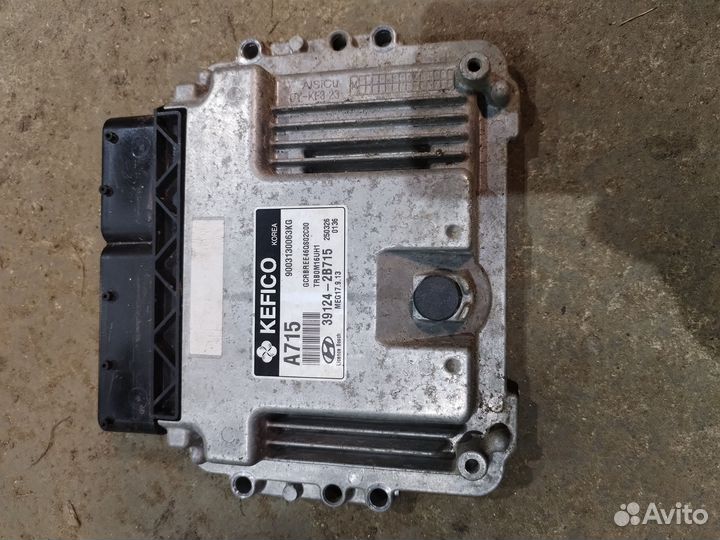 Блок управления двигателем эбу рио 3 солярис 1